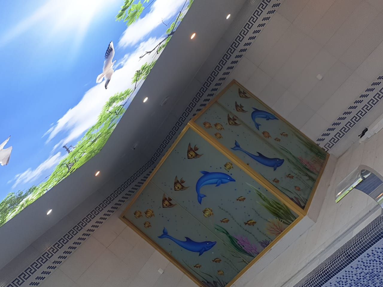 نمونه اجرای کابین دوش