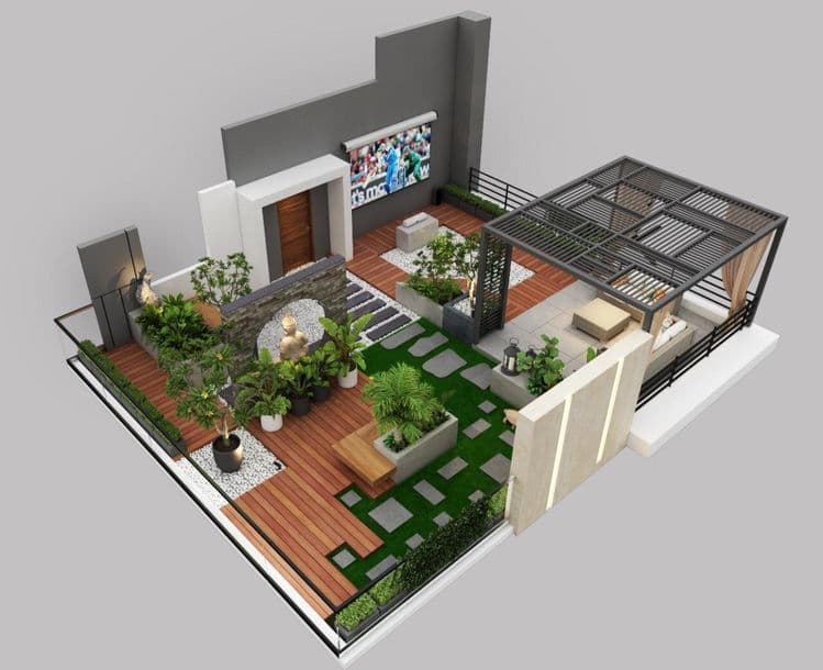 همه چیز درباره روف گاردن